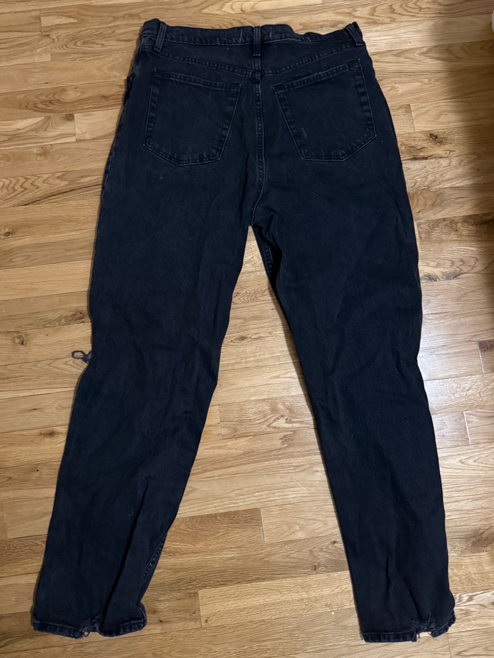 Abercrombie & Fitch Curve Love - The 90s Straight / Ultra High Rise Jeans - Picture 5 of 5